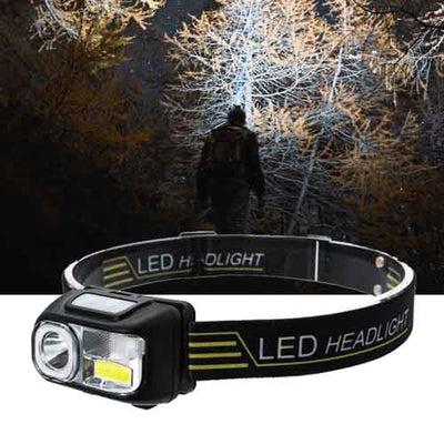 Leliten™ Lampe Frontale Rechargeable Puissante LED avec Zoom