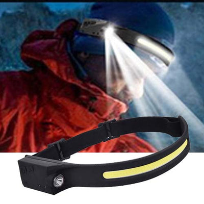 LELITEN™ Lampe Frontale en Silicone Ultra-Légère à Capteur survieprotek