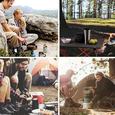 BIVOUAK™ Set de Batterie de Cuisine 6 en 1 pour Camping survieprotek