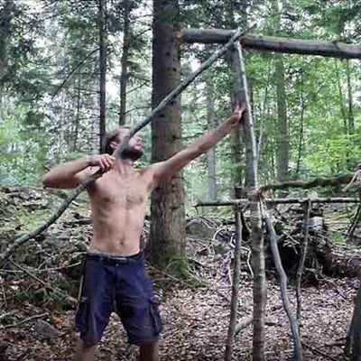 Bivouak™ mini scie pliante bushcraft de survie en foret