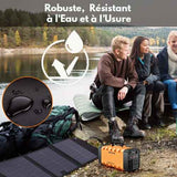 AllPowers™ chargeur solaire portable avec batterie Integrée robuste, resistant a l'eau