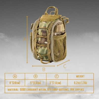 SMARTKIT® Sac de Premiers Secours Tactique à Ouverture Rapide survieprotek