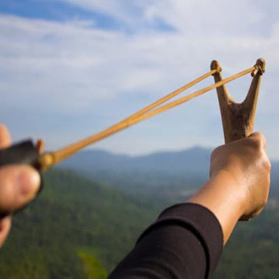 POCKET SHOT™ Fronde de Poche Lance Bille en Latex survieprotek