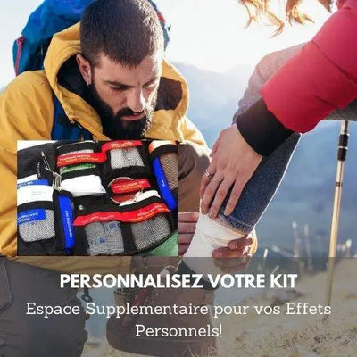SMARTKIT® Kit de Premiers Secours Voyage 165 Pcs survieprotek